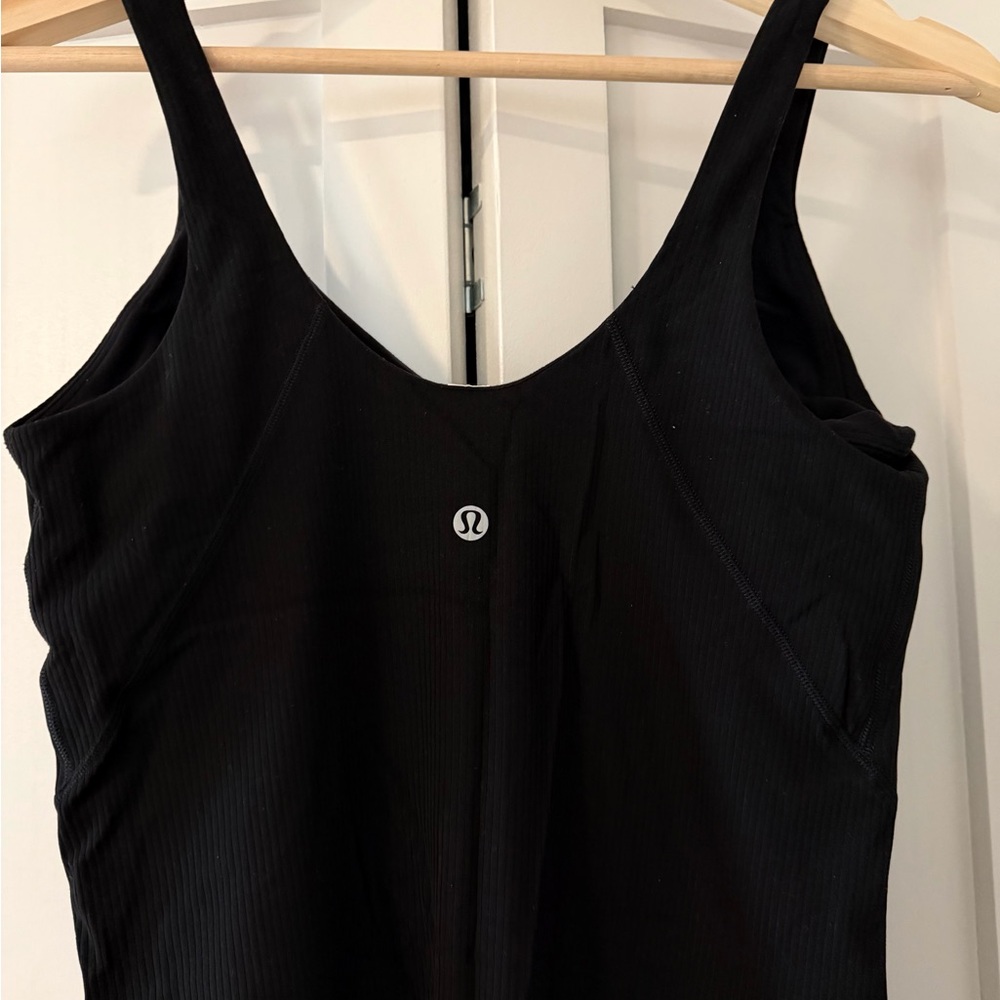 lululemon Align™ Ribbed Black Bodysuit 25”